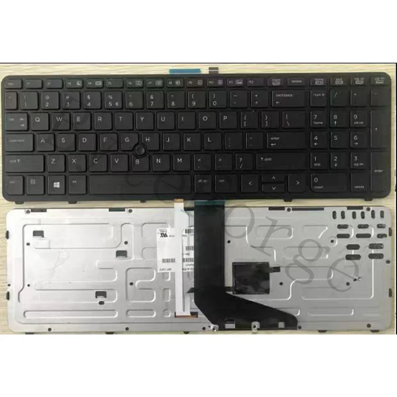 OEM Replacement  For HP ZBook 15 G1 17 G1 15 G2 17 G2 Backlit Keyboard With Pointer