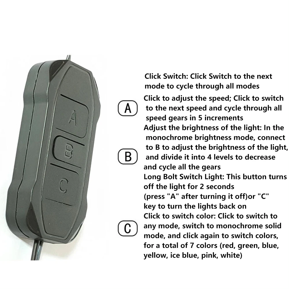 Aura RGB Controller com controle remoto, plástico SATA Power Supply, Light Strip, 5V, 3Pin