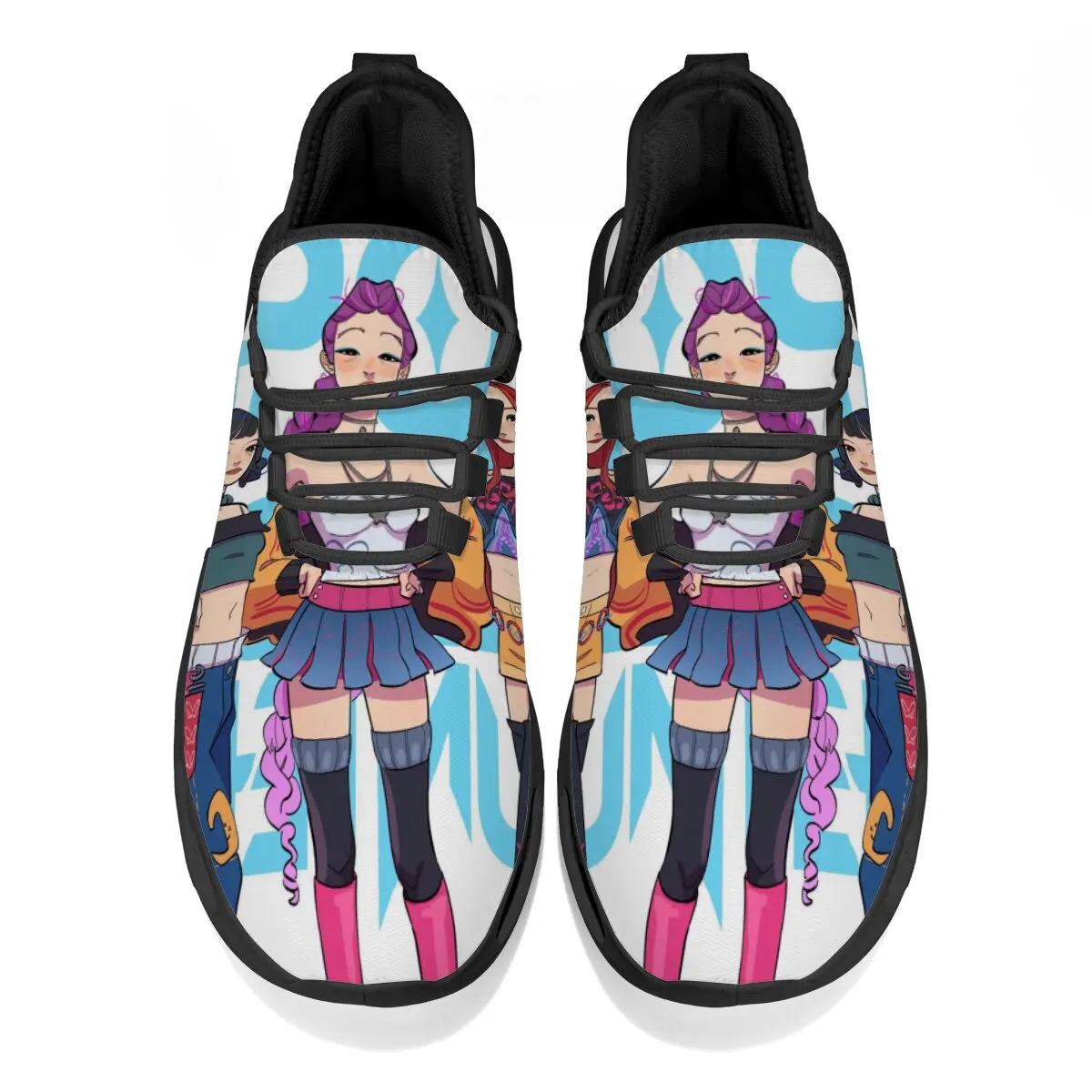 أحذية ديزني العصرية للنساء مطبوعة بتصميم لطيف أحذية مسطحة قابلة للتنفس 2025 أحذية المشي للرجال أحذية رياضية مكتنزة