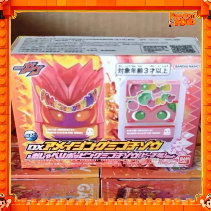 

Подлинная Bandai Pb Dx Kamen Rider Gavv Amazing Gummy Gochizo & Peach Flavor Popping Gummy Gochizo Set Косплей Опора Игрушка Подарок фанатам