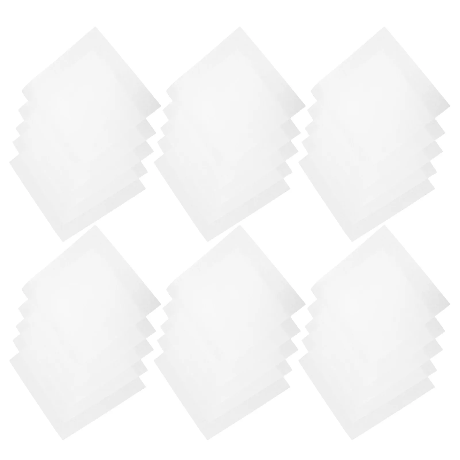 Papier filtrant qualitatif de laboratoire, 60 pièces, feuilles carrées absorbant l'eau de 30Cm, feuilles de laboratoire scientifiques pour les expériences de chimie