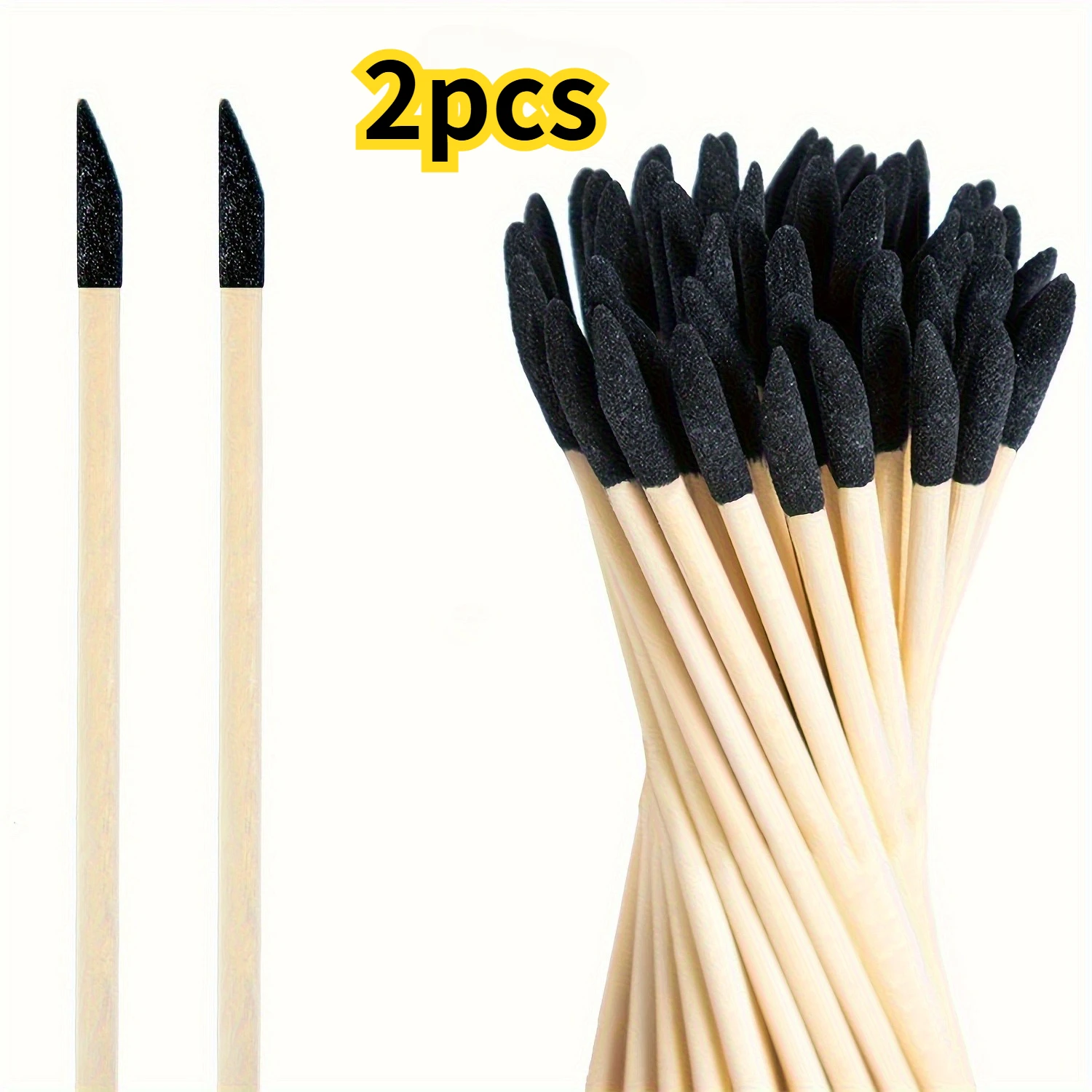 2pcs Sand Sticks: Multi-Functional Polishing Tools for Fine Details, Perfect for Plastic Models, Wooden Hobbies, and More