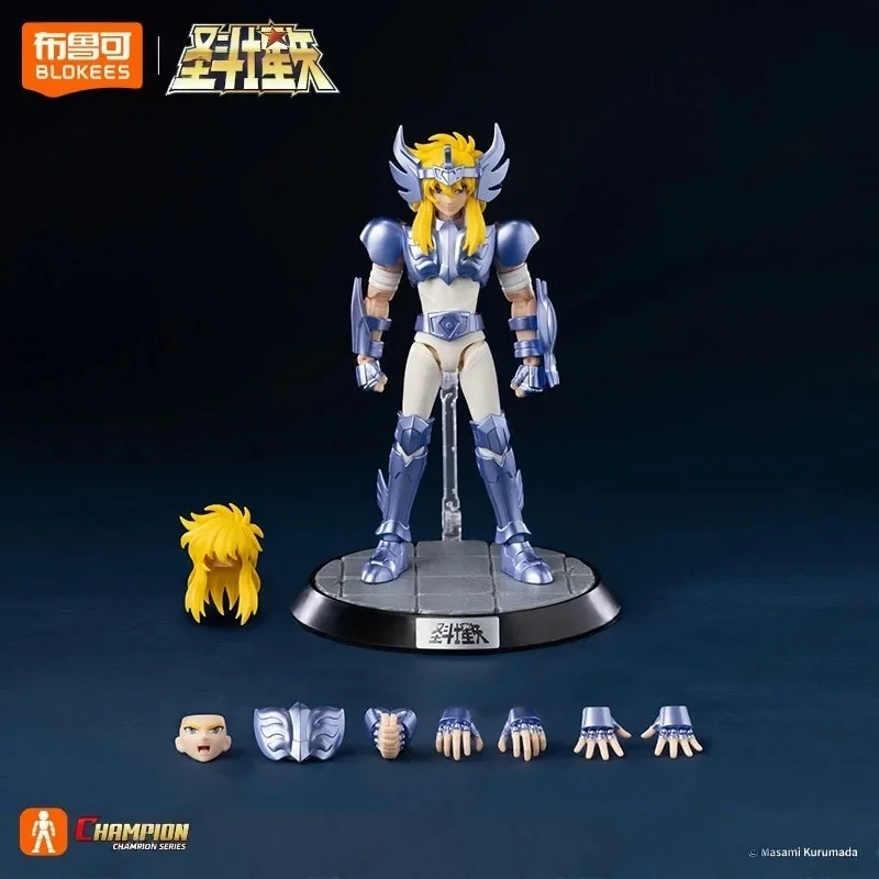 ฟิกเกอร์แอคชั่น นิว บล็อกกี้ส์ นักบุญยุทธ์ รุ่นแชมป์ ราศีกุมภ์ คามุส ราศีนกอินทรี ฮโยกะ ของเล่นประกอบโมเดล ชุดสะสมฟิกเกอร์