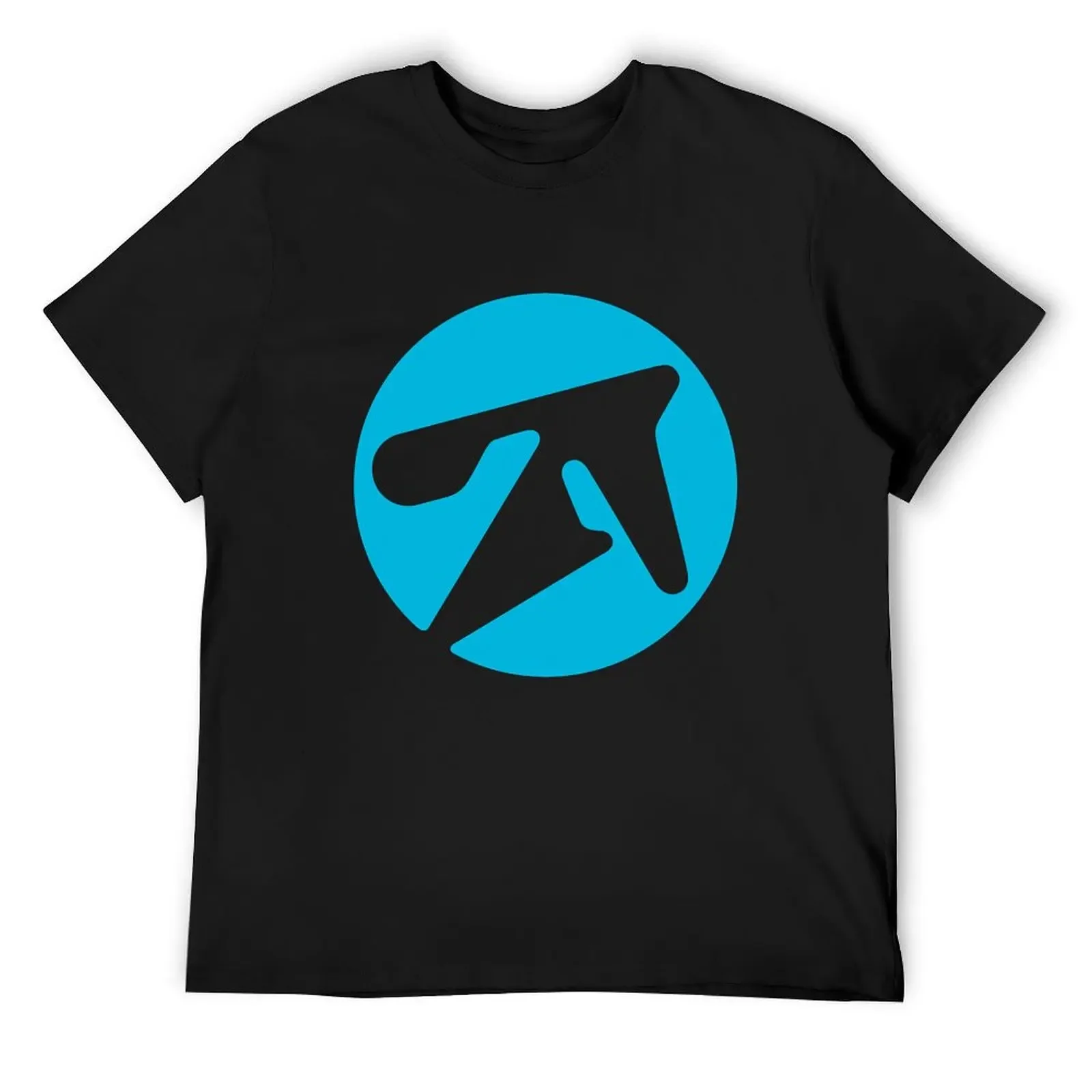 

Aphex twin alternative style logo in blue T-Shirt baggy shirts cute clothes Louboutins oversized t shirt men