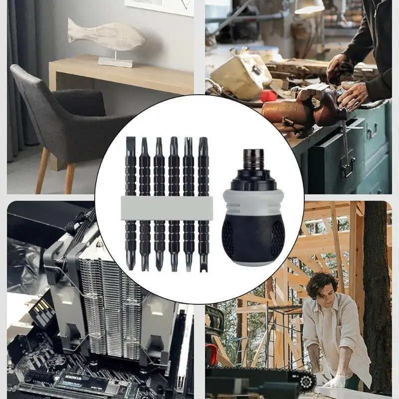 P82E Screwdriver Set 12 In 1 Screwdriver Set Handheld Maintenance Tool