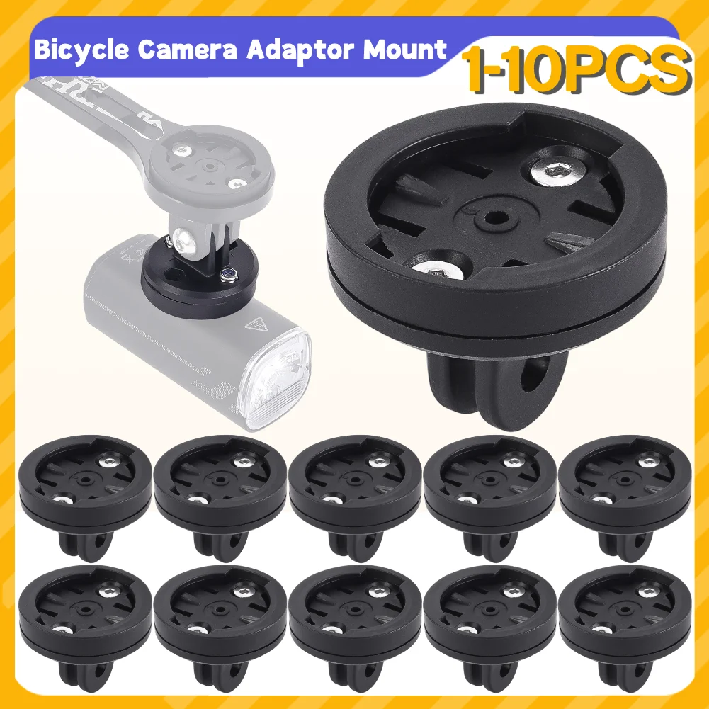 Bike Computer Mount Multifunctional Bicycle Camera Adaptor Mount Bike Computer Fixing Base for Garmin/XOSS/Magene/BlackBird/iGS