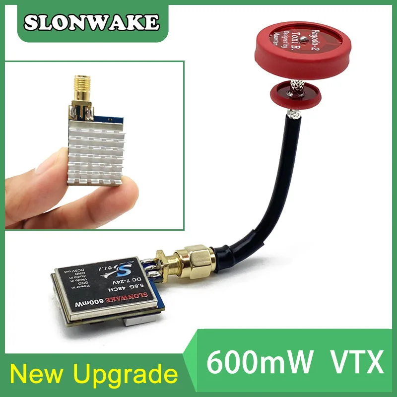 5.8G 48CH 600mW 조정 가능한 VTX-CAM FPV 송신기 Raceband 1200TVL RC Multicopter fpv Drone 용 미니 FPV 마이크로 카메라