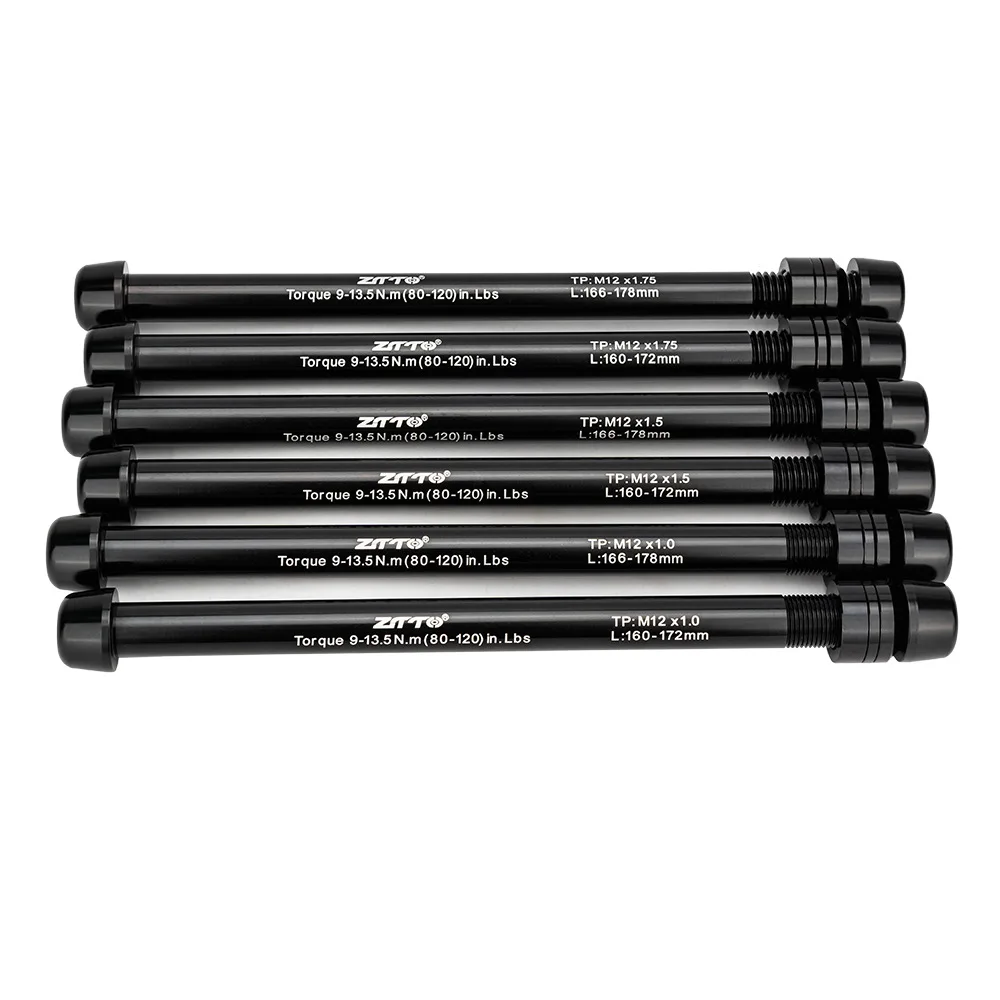 

ZTTO Mountain Road Bike Thru Axle Adapter M12 x 1.5/1.75mm Trainer Thru Axle Converter for Indoor Bicycle Trainer Bicycle Parts