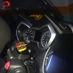 Motorcycle Accessories Front Brake Clutch Cylinder Fluid Reservoir Cover For X-MAX 250 X-MAX 300 XMAX 300 XMAX 125 2017-2021