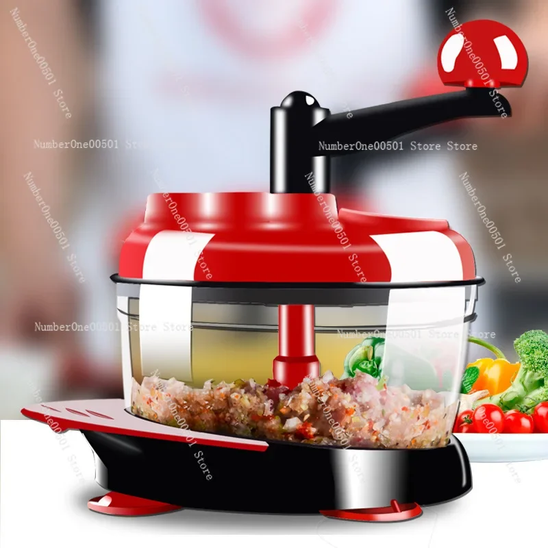 

Многофункциональный кухонный комбайн, мясорубка, измельчитель для фруктов и овощей, ручной