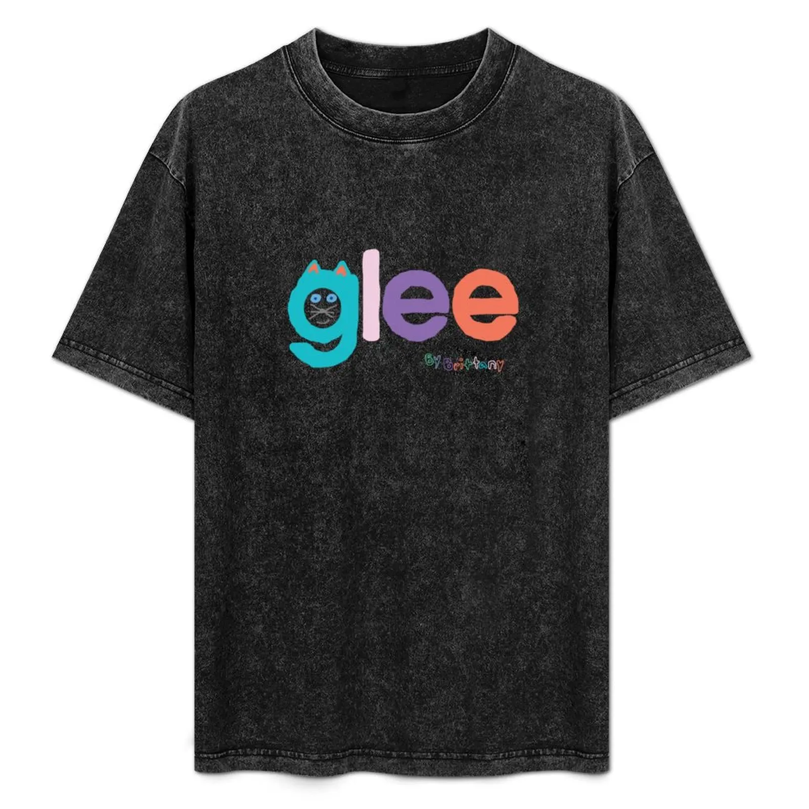 Glee by brittany T-Shirt summer tops heavyweights t shirts men