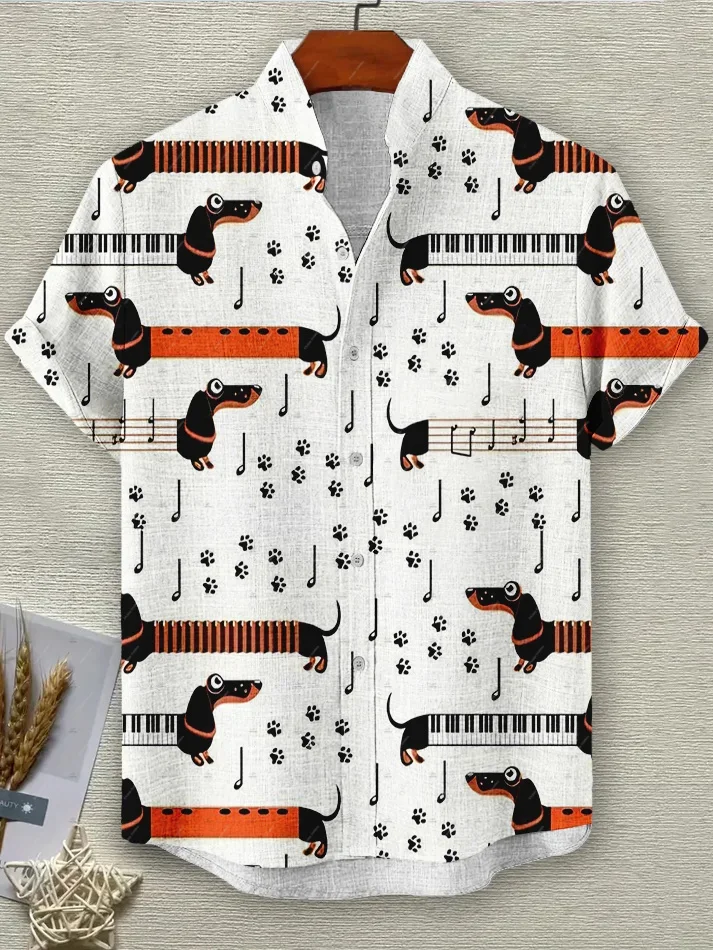 New Fashion Graffiti Gradient Graphic Tattoo Vintage 3DPrint Harajuku Summer Hawaiian Shirts Streetwear Beach Short Sleeves X2
