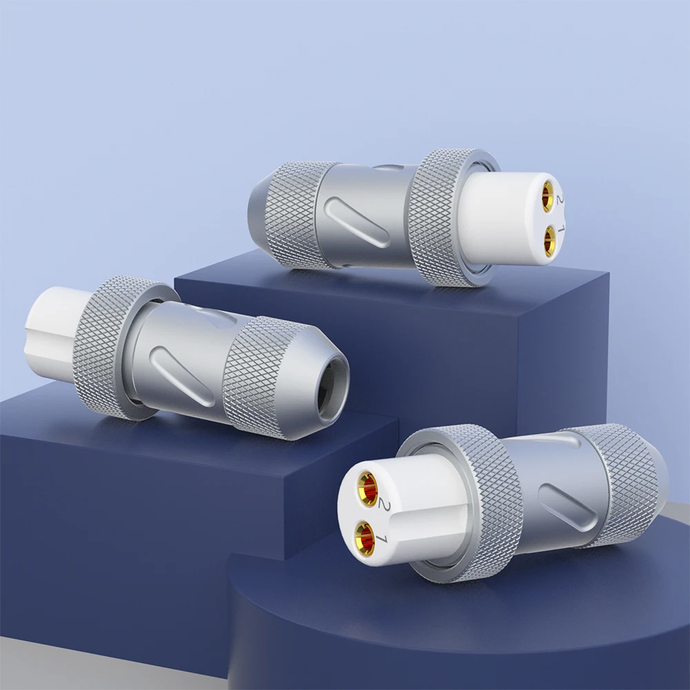 GX16โมโนออดิโอปลั๊กเสียบแบบวงกลม2Pin ตัวเมีย L88-93ขั้วต่อสายไฟพร้อมขั้วต่อหมวกพลาสติก5A 125V