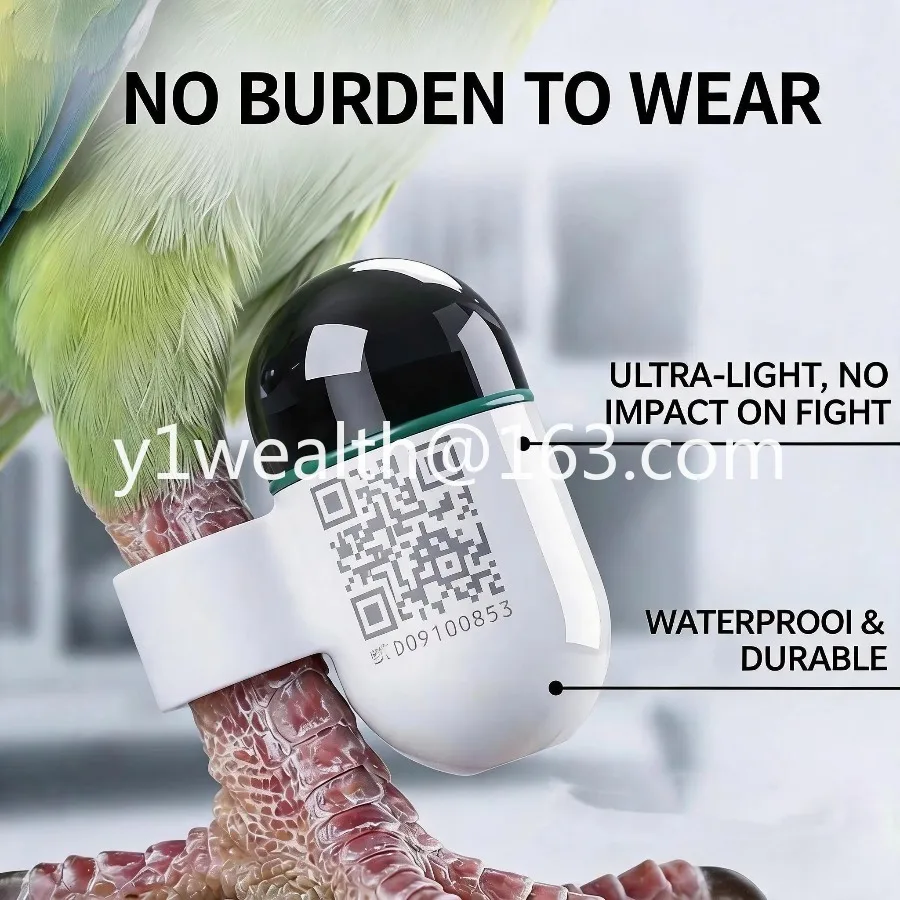 2.2g Lightweight Bluetooth Bird Telemetry Tag for Migratory Bird locator & Habitat Research