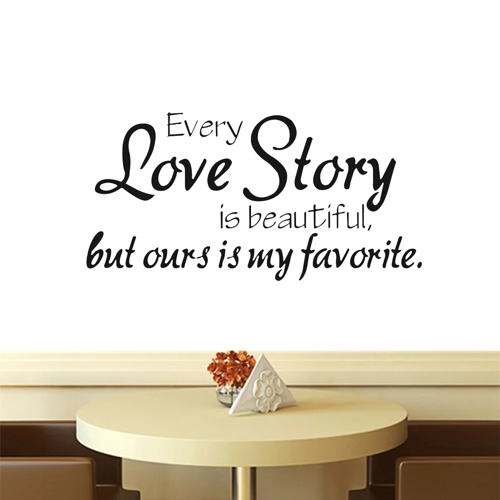 Wall Stickers Home Decor -English Quote 