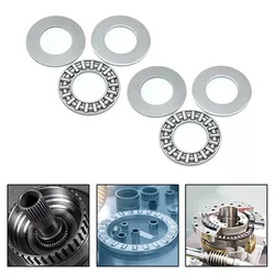 AS1024 Washers AXK1024 Bearings For Heavy Axial Loads 10mm Bore Diameter 24mm Outside Diameter Bearing Steel Compact Stiffness