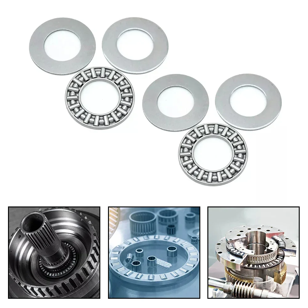AS1024 Washers AXK1024 Bearings For Heavy Axial Loads 10mm Bore Diameter 24mm Outside Diameter Bearing Steel Compact Stiffness