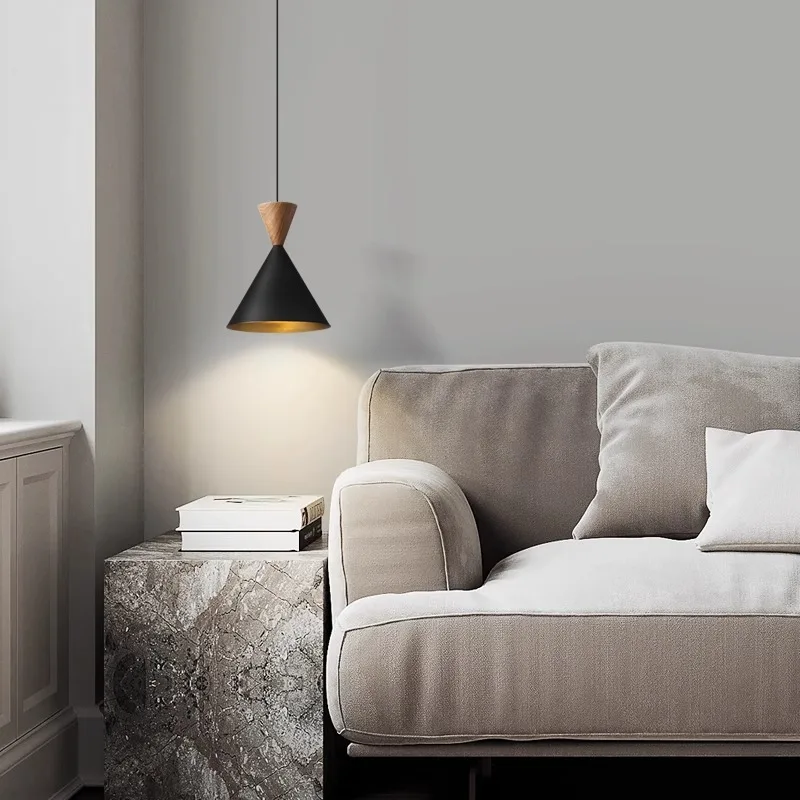 

SANDYHA Hourglass Shaped LED Pendant Lights for Nordic Bedroom Living Room Decor Stylish Indoor Lighting Fixtures