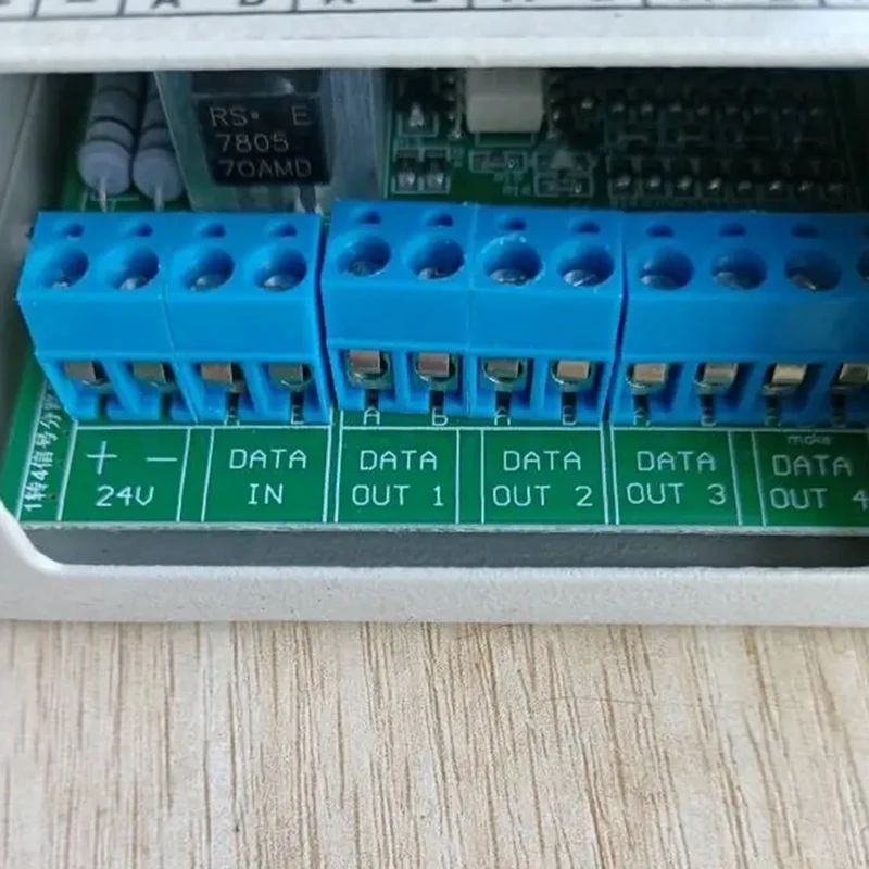 NMEA0183 NMEA Buffer SY-1-4 NMEA 1 Input, 4 Output Marine Serial Line Splitter Isolating Buffer For 24V Circuit Systems