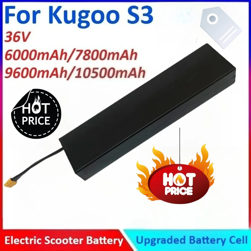 

6000mAh/7800mAh/9600mAh/10500mAh 36V High Quality Electric Scooter General-purpose Lipo Battery for Kugoo S3 Electric Scooter
