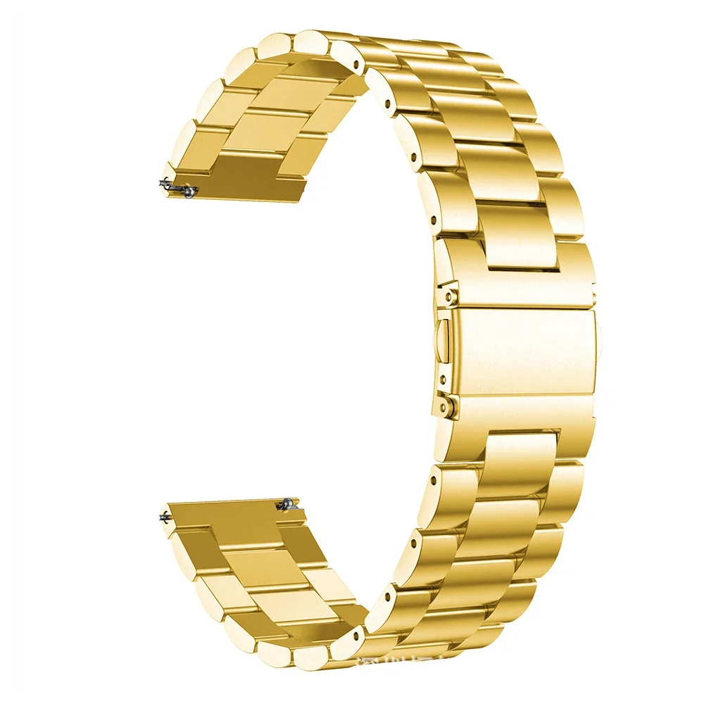 Stahl armband 18mm 20mm 22mm Uhren armband Fitbit Armband/Edelstahl uhr Metall armband Schnell verschluss Ersatz für Samsung Fossi – Detail 3