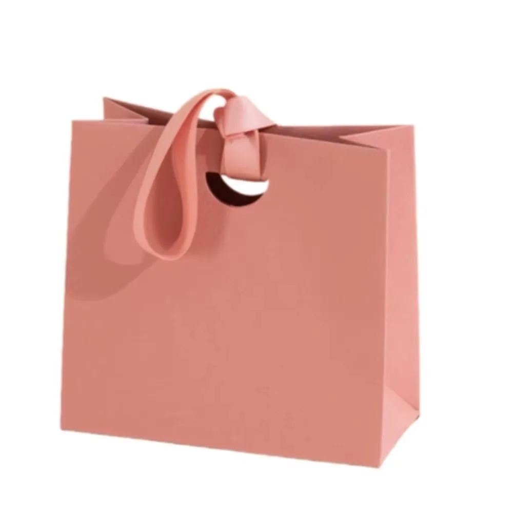 New Lightweight Jewellery Packaging Bag Ribbon Handle Gift Wrapping Sustainable Tote Bag Jewelry Handbag