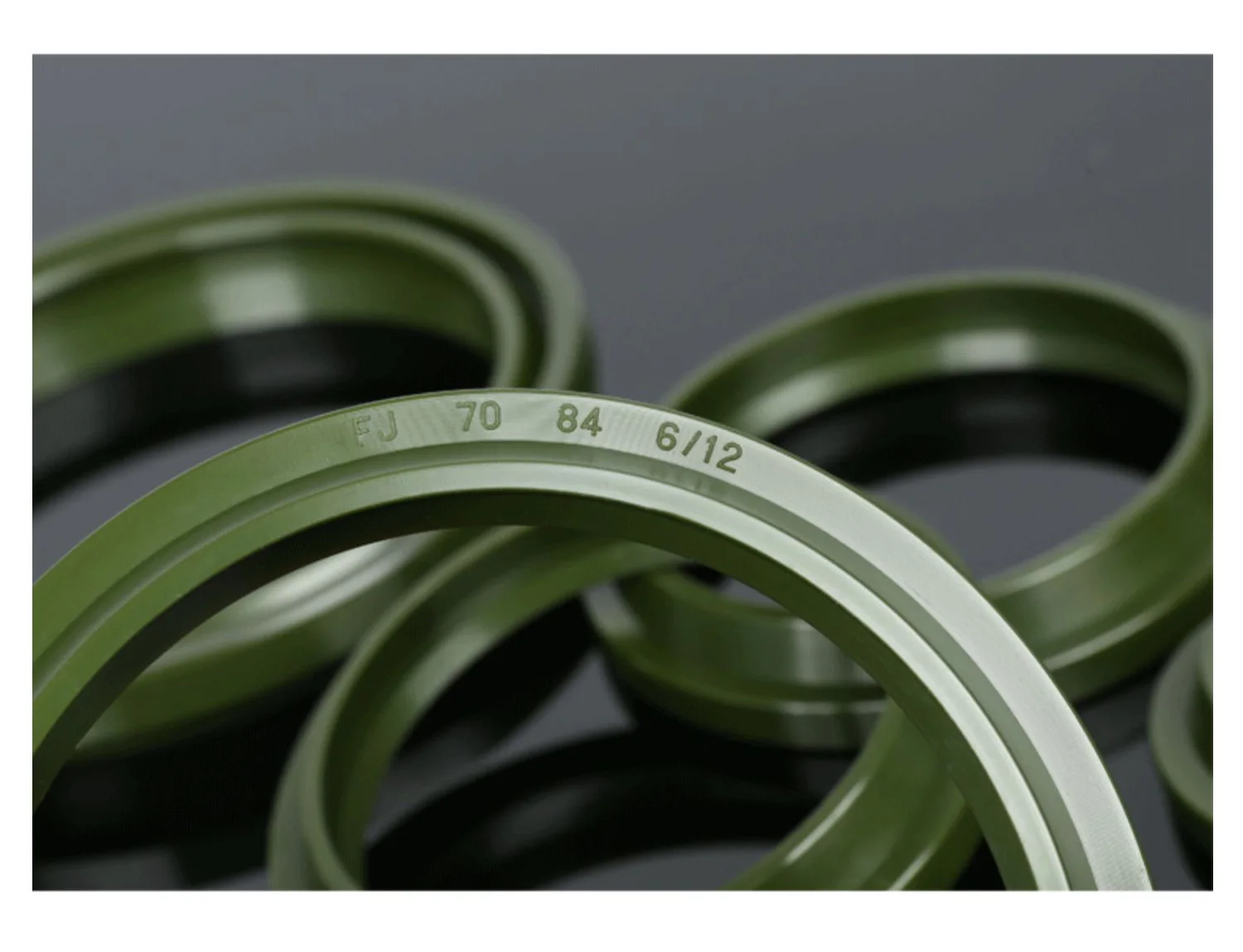 1 قطعة هنتسمان البولي يوريثين اسطوانة هيدروليكية النفط حلقة لإحكام الإغلاق FJ نوع حلقة لإحكام الإغلاق طوقا ل رمح القطر الداخلي ID 12-110 مللي متر #4