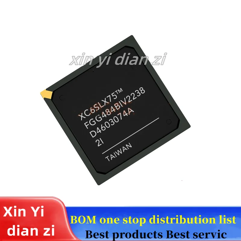 1pcs/lot XC6SLX75T-FGG484 XC6SLX75T BGA ic chips in stock