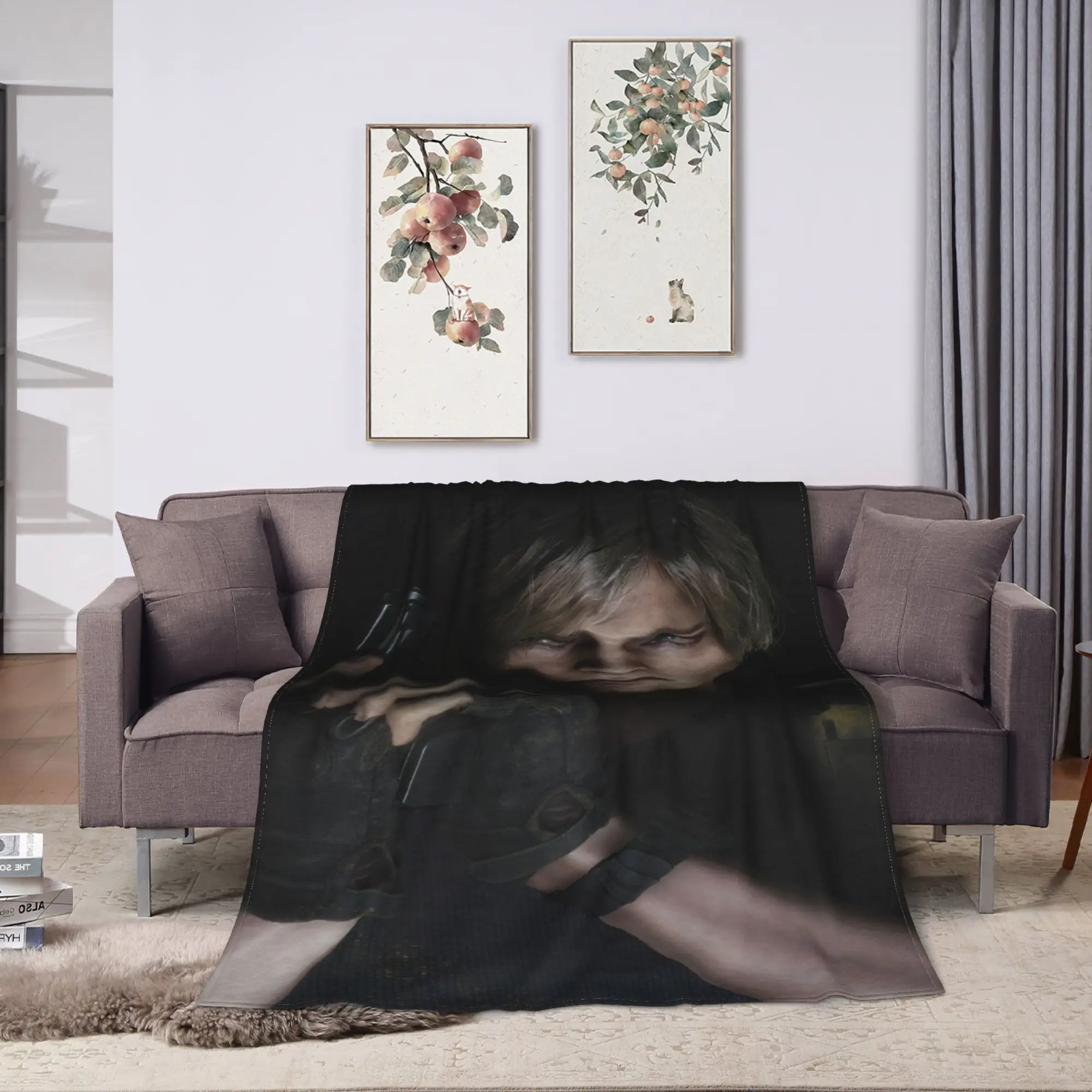 Leon Kennedy Blankets Warm Cozy  Bedding Throws Winter Adults Child Couch Bed Travel Car Bedspread