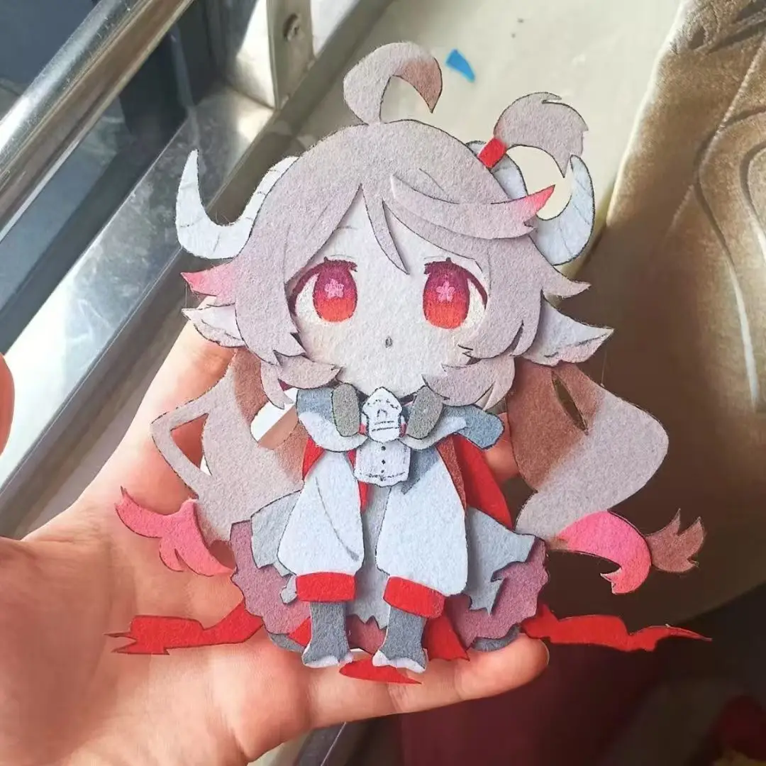 

Аниме Arknights Eyjafjalla косплей милый нетканый тканевый брелок кулон рюкзак кулон сумка украшения подарок