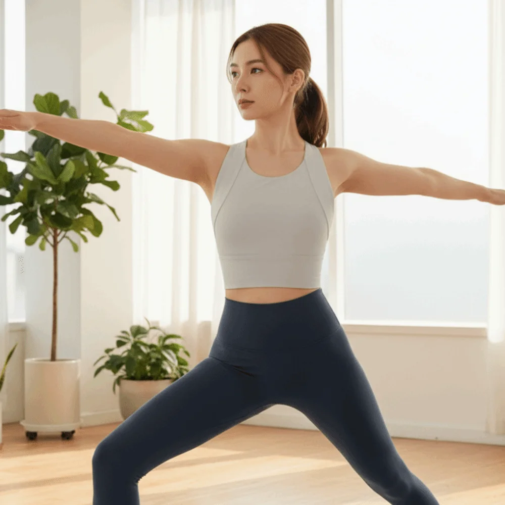 

Anti-sagging Elastic Sports Bra Stretch Paded Yoga Vest Shock-absorbing Quick-drying Underwear Yoga