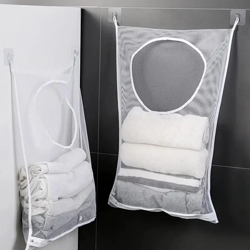 Bathroom storage hanging bag, change clothes, dirty clothes storage wall hanging storage bag, bathroom, dormitory clothes bag