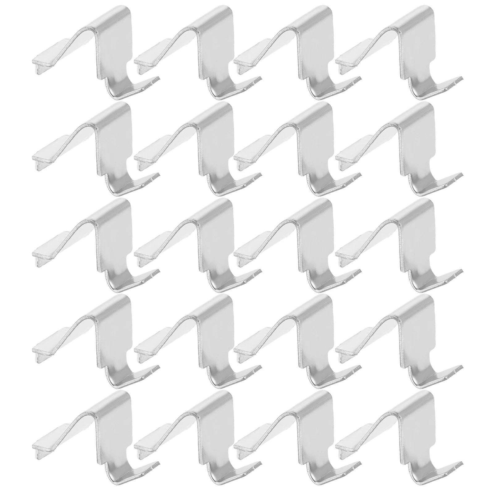 

20pcs Metal File Cabinet Adjustable Heavy Duty Support For Metal Cabinets Strong Load Bearing Closet Shelving Clips
