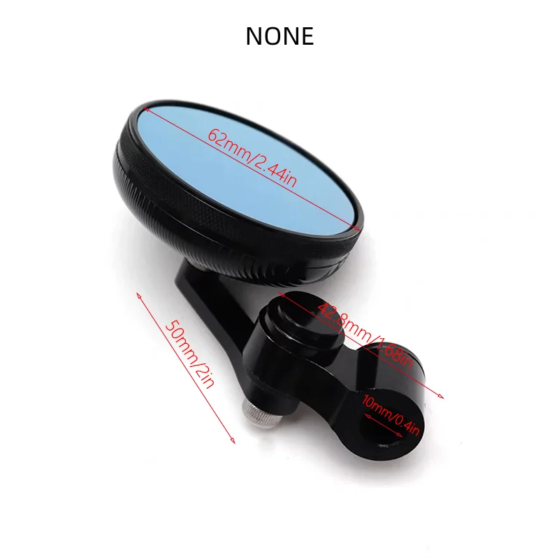 مرايا جانبية للرؤية الخلفية للدراجات النارية ، ألمنيوم ، ريترو ، ميني ، كاواساكي Z750 ، نينجا 250 ، هوندا R1 ، R6 ، FZ6 ، سوزوكي ، ياماها ، جديد ، 8 * ، 10 #5