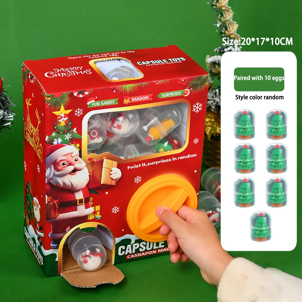 

Веселая Рождественская игрушка, случайный подарок, мини-магазин, 50 мм, рождественские детали, слепая коробка, игрушки, подарочные украшения для рождественского подарка своими руками