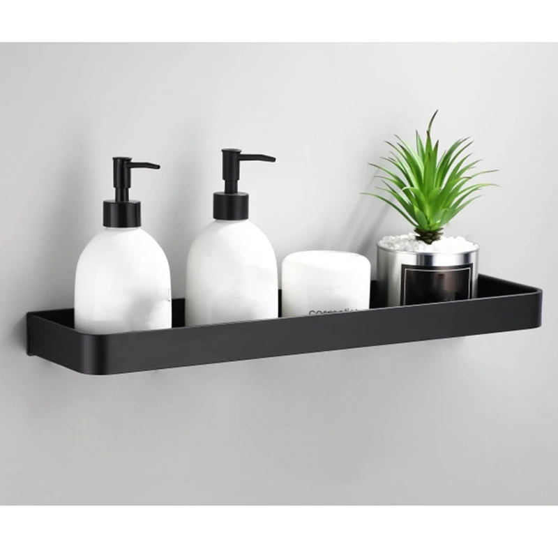 J1UL1N Toilet Shelf Bathroom Washing Machine Free Punching Toilet Towel Storage Shelf Wall-Mounted