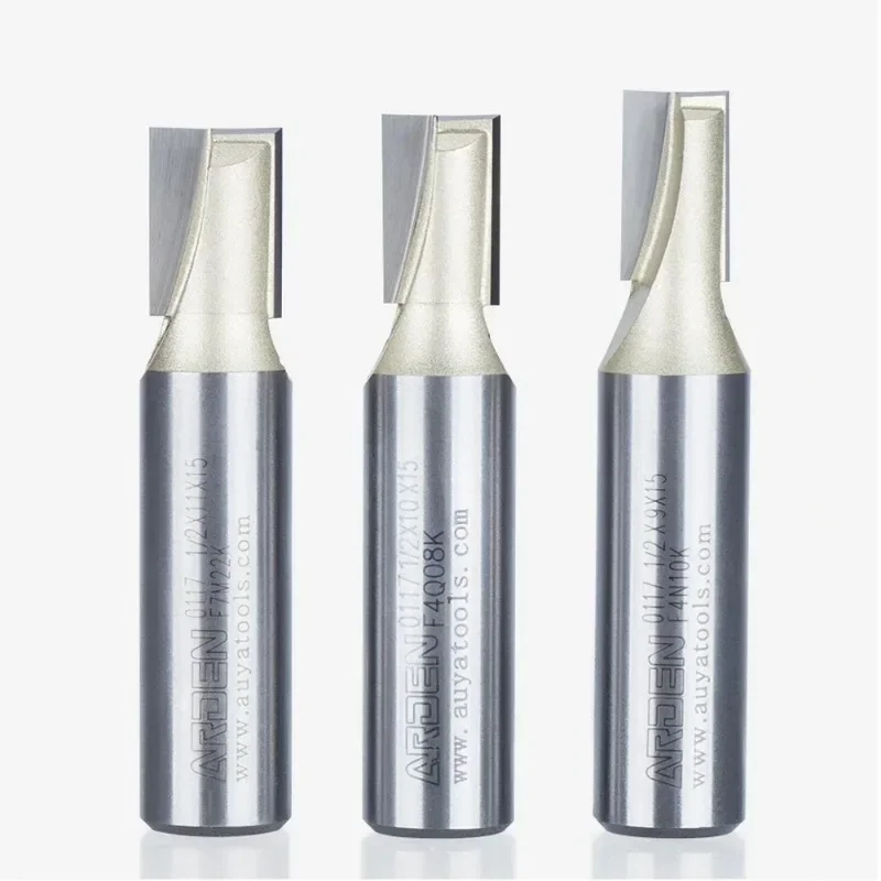 ARDEN Woodworking Bottom Cleaning Router Bit Metric Carbide Engraving Flat Bottom Pulling Slotting Milling Cutter For Wood MDF