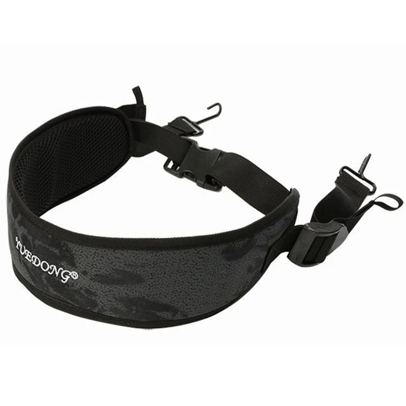 Adjustable African Drum Belt Breathable Snare Drum Waist Strap Thickened Drums Metal Hook Belt Percussion Instruments Parts
