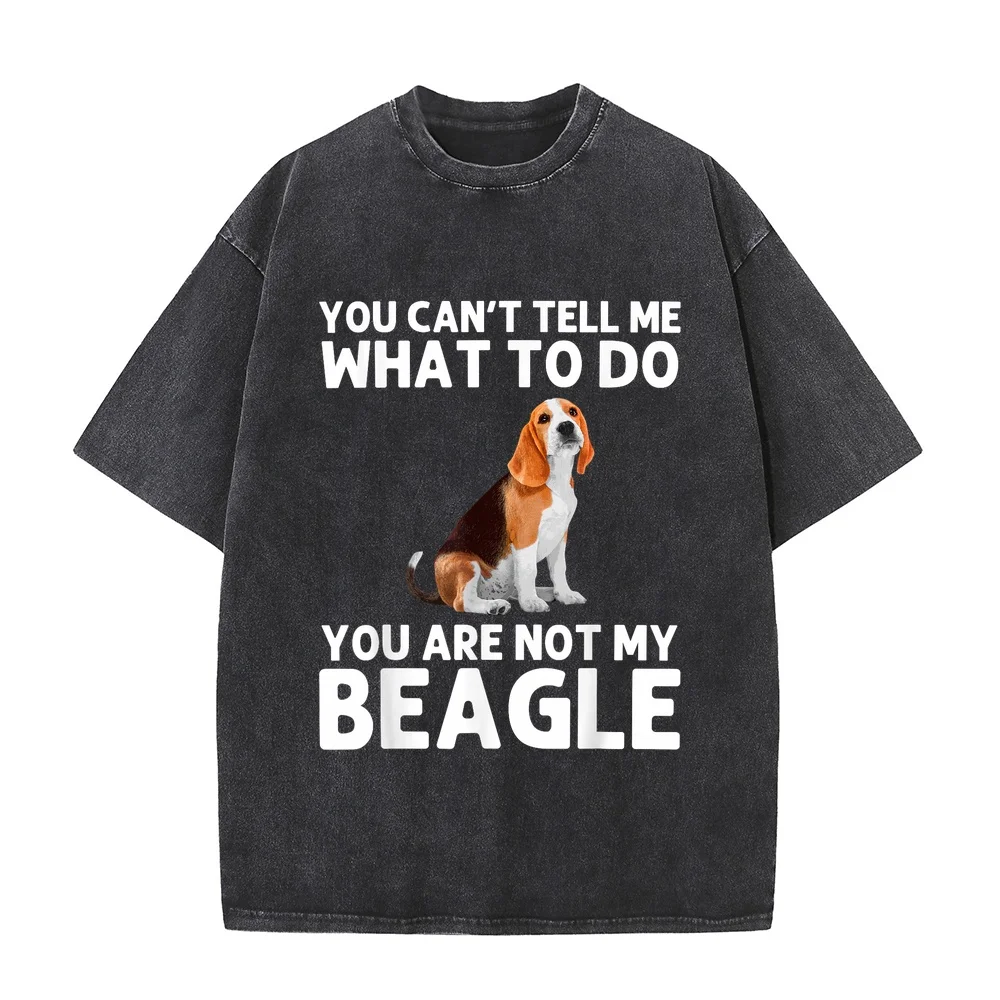 Funny Beagle Design For Men Women Hound Dog Lovers T-Shirt T Shirt Koszulki Męskie Autumn Vintage Short Sleeve Puppy Fan Casual