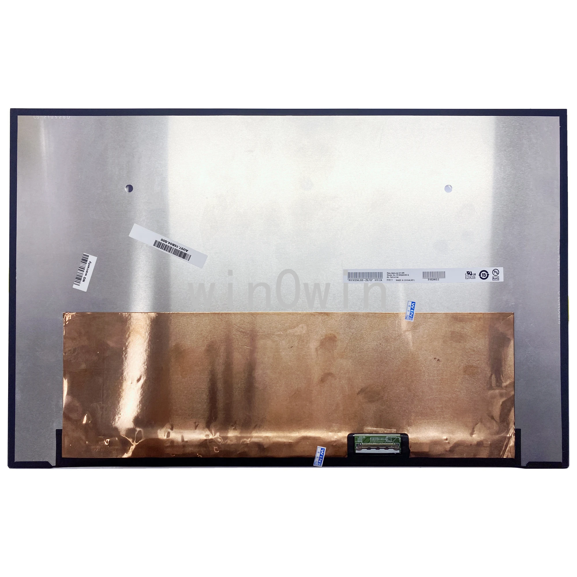 

B160QAN02.Q 16.0inch 2560×1600 165HZ Laptop LCD screen