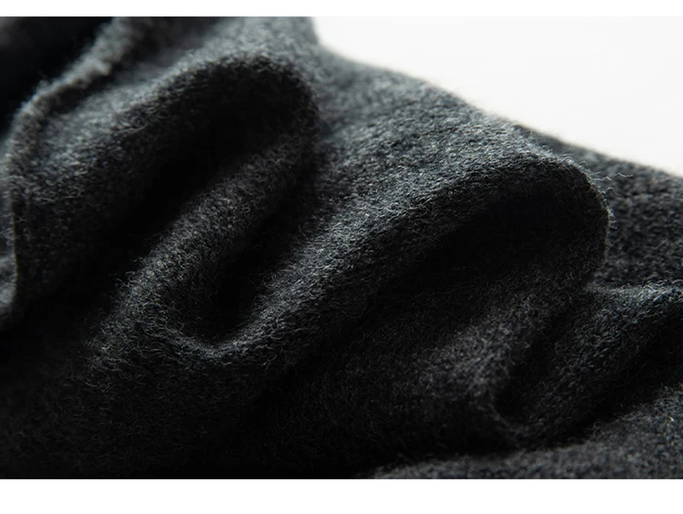 Damen-Schlauchschal aus 100 % Kaschmir, leichter Kamin-Schal, Halsmanschette, wärmer, Wasserfallausschnitt, Schlaufe, weiche Strick-Accessoires für Kinder – Detail 26