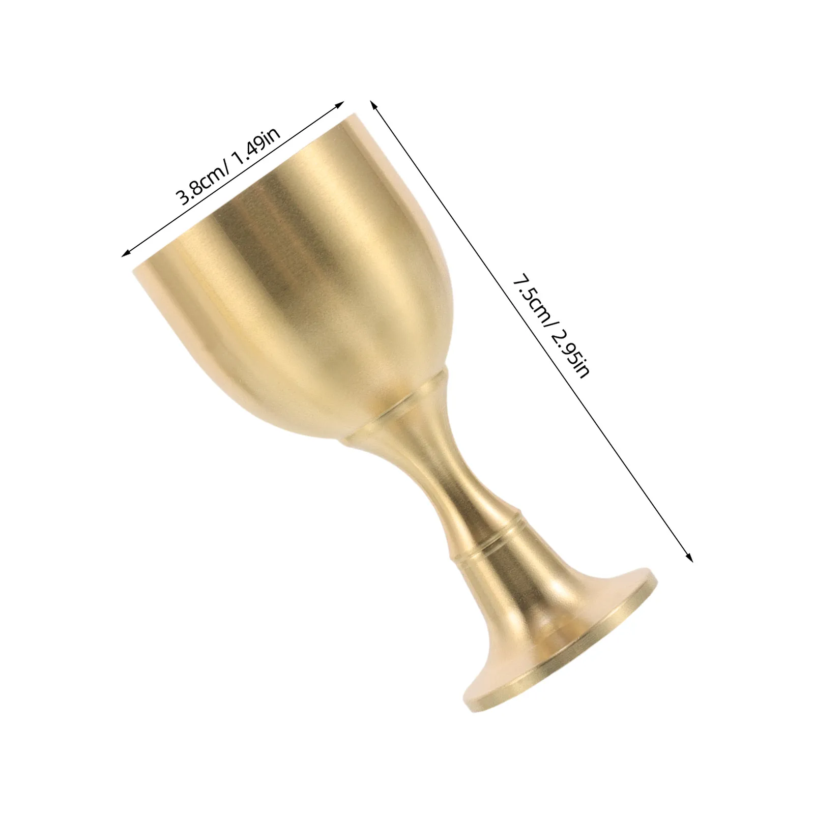 2 шт., винтажный бокал для чаши, золотая латунная металлическая чашка для питья для алтаря, предложение, причастие, ритуальная вечеринка, декор в стиле Ренессанс, ярмарка