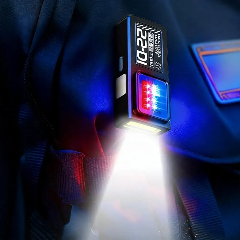 

Портативный мини-COB светодиодный брелок-фонарик USB перезаряжаемый подвесной рабочий светильник водонепроницаемый брелок для кемпинга прогулочная карманная лампа