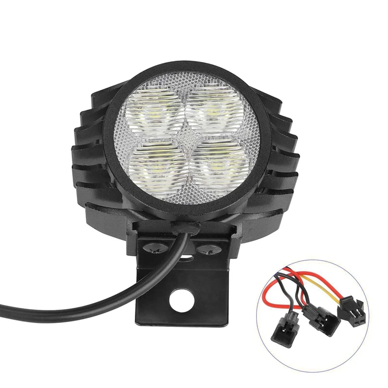 M4/M4 Pro Electric Scooter Horn Headlight 2 In 1 Night Headlight