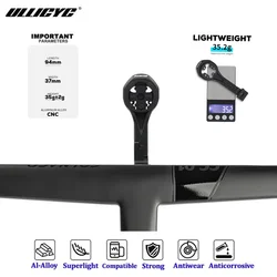 C68 V4RS CC.01 Integrated Handlebar Computer Mount  Compatible with GPS/Garmin/Bryton/Wahoo Aluminum Alloy
