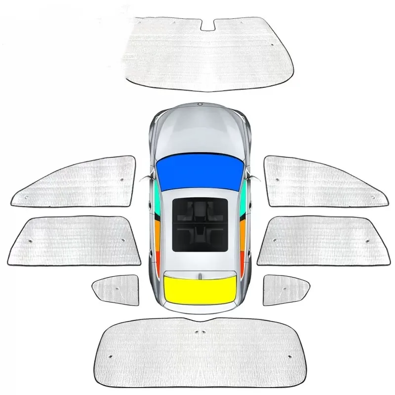 Front UV Protect Sunshade para Porsche Cayenne, Pára-brisa da janela do carro, Refletor Sun Shade, Sun Visor