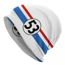 Classic Racing Car Herbie 53 Skullies Beanies Caps Cool Winter Warm Men Women Knit Hat Adult Unisex Bonnet Hats