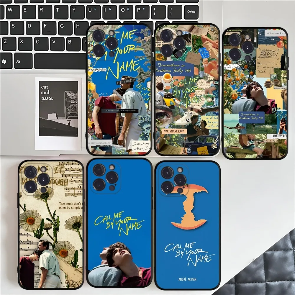 

Call Me by Your Name Phone Case For iPhone 16 15 14 11 12 13 Mini Pro XS Max Cover 6 7 8 Plus X Funda Shell