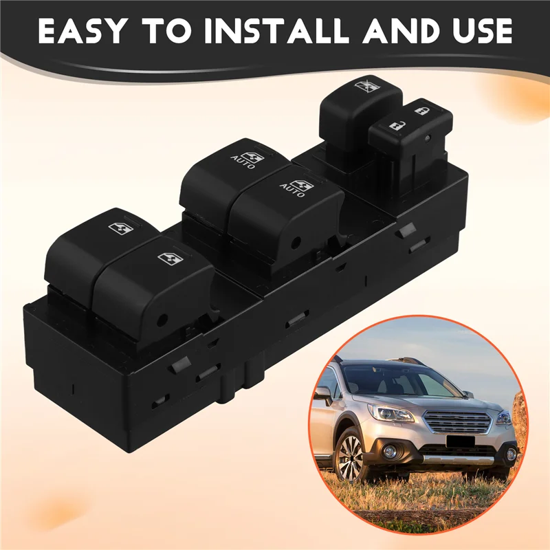 

A040-Car Front Left Electric Power Master Window Switch Control Button 83071-AL05A For Subaru Outback Legacy 2015 2016 LHD