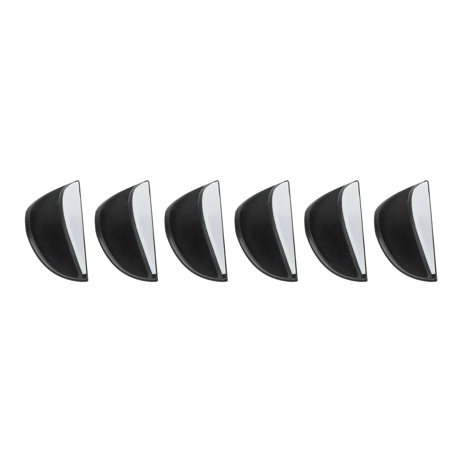 6pcs Plastic Door Handles No Drilling Self Cabinet Pulls For Kitchen Drawer Window Glass Sliding Door Furniture Hardwar